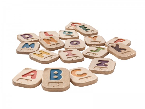 PlanToys - Alphabet A-Z in Braille Schrift