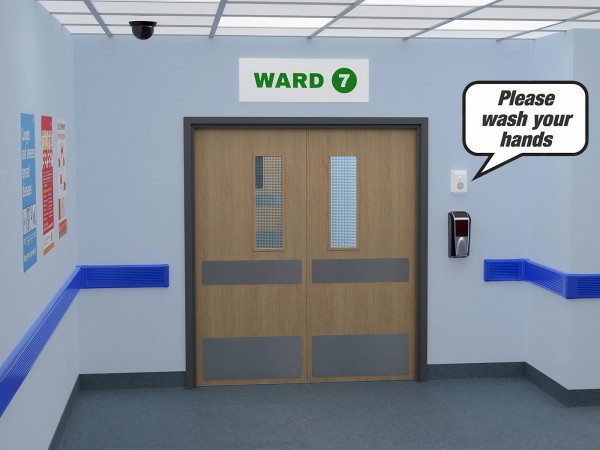 Sprechender Bewegungssensor