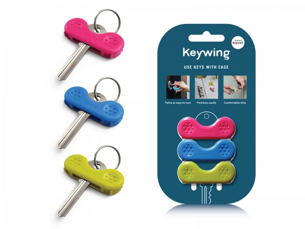 Keywing - Schlüsseldrehilfe (3 Stück)