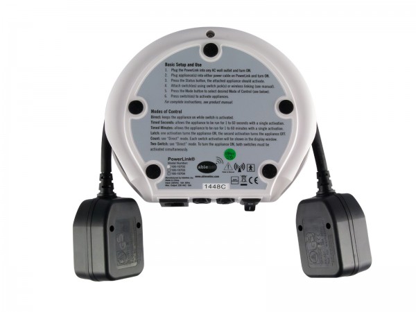 Powerlink 4 | Netzschatbox Rückseite Istallationsanleitung