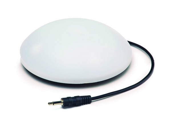 Bouton vibrant et éclairé