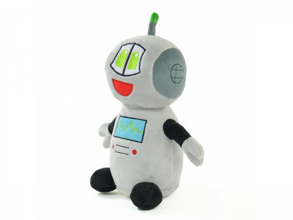 Nachsprech-Roboter Alpha - rollt und dreht sich Nachsprech-Roboter Alpha - rollt und dreht sich