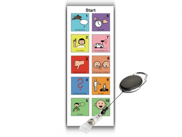 Flip Kommunikationsfächer Pocket mit Zipper