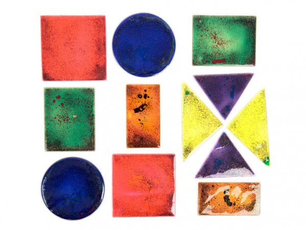 Squidgy Sparkles - Funkelnde Quetschformen (12er Set)