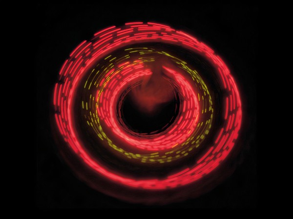 Toupie lumineuse