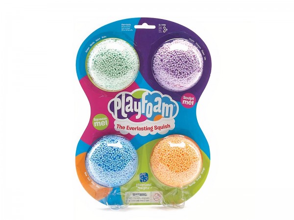 Playfoam - Farbiger Spiel- und Knetschaum (4er Pack)