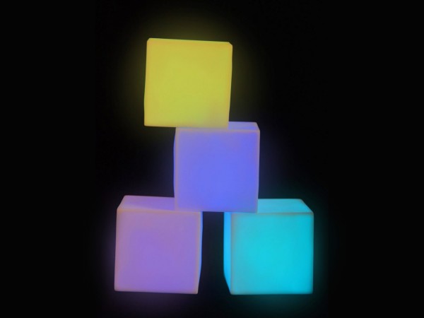 Cube lumineux (set de 4)