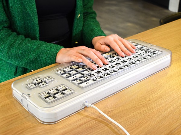 Clevy Tastatur II: Fingerführraster