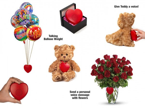 Sprechendes Herz - Sprachaufnahmegerät