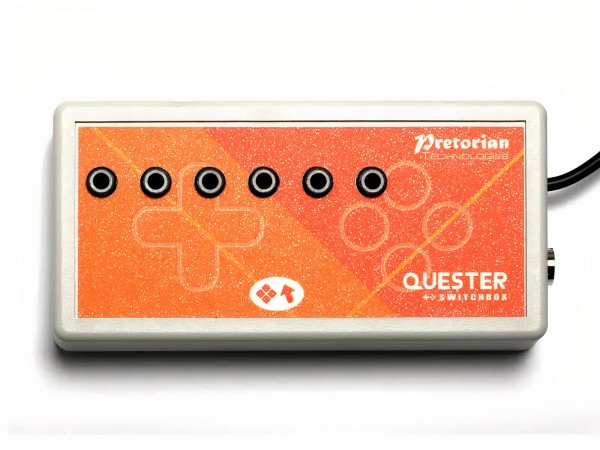 Quester Switchbox - Videogames mit Taster Joysticks Barrierefrei Steuern