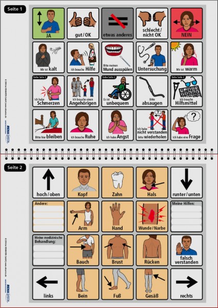 Tableau de communication pour clinique