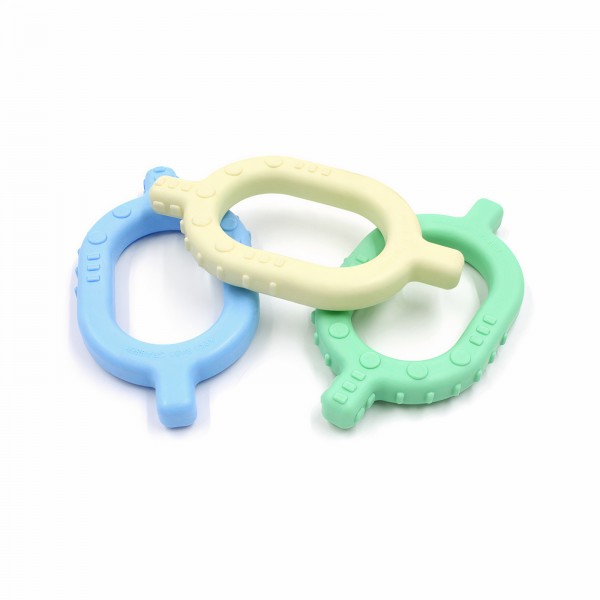 Baby Grabber - Kauhilfe für frühe Phasen der oralen Entwicklung (hellblau)