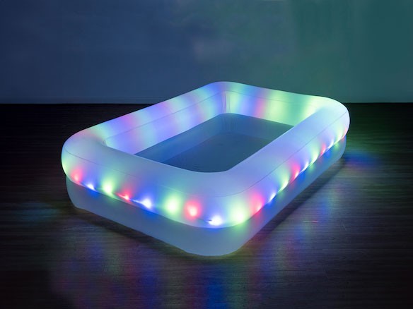Piscine sensorielle LED gonflable