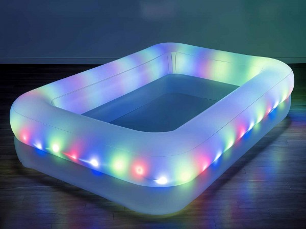 Piscine sensorielle LED gonflable