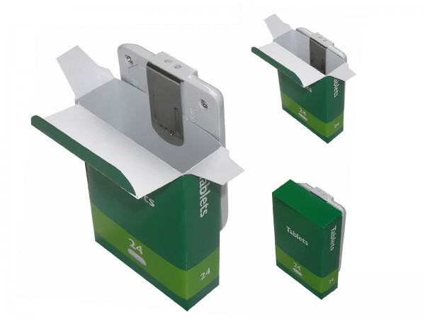 Sprechende Etiketten für Packungen