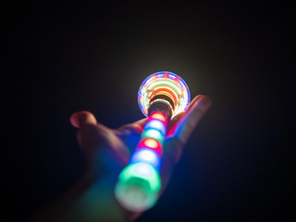 Meteor Twister - Multisensorischer Leuchtstab - Cool