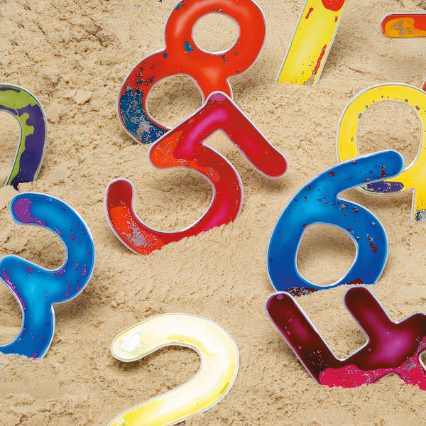 Squidgy Sparkles - Zahlenset (10er Set)