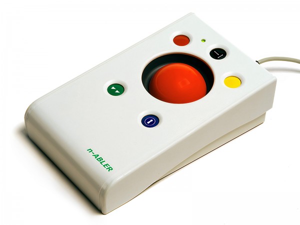 Trackball n-Abler (balle rouge)