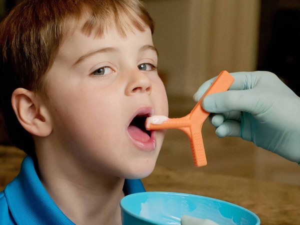 Y-Chew - Mundmotorischer Kauknochen (hellblau)