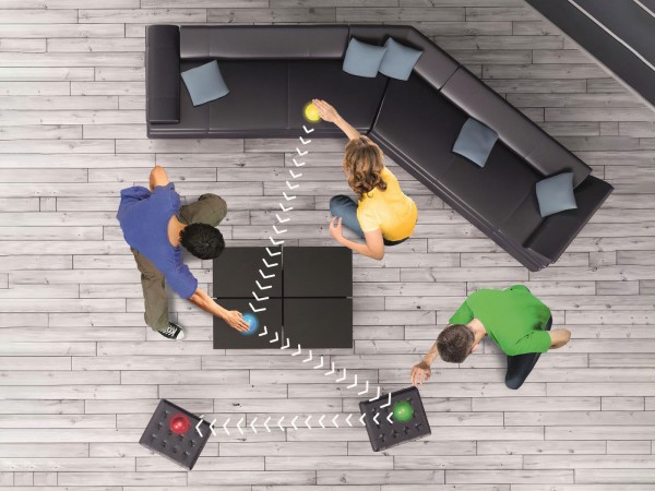 Tapit - Spiel mit vier Buzzern