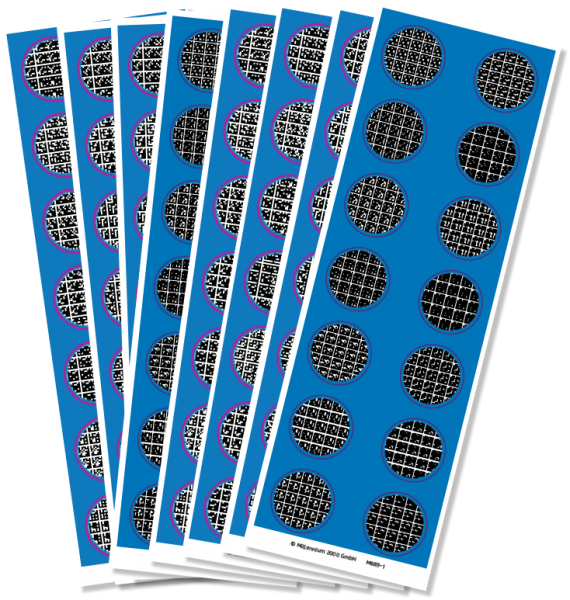 Set d’autocollants Grand 2 cm pour Anybook Pro