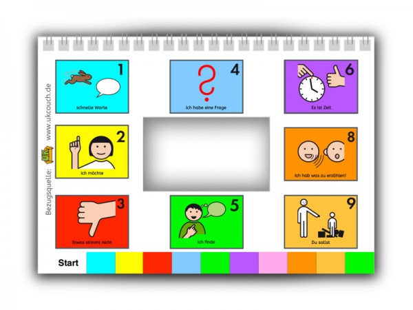 Flip Kommunikationsbuch Eyegaze