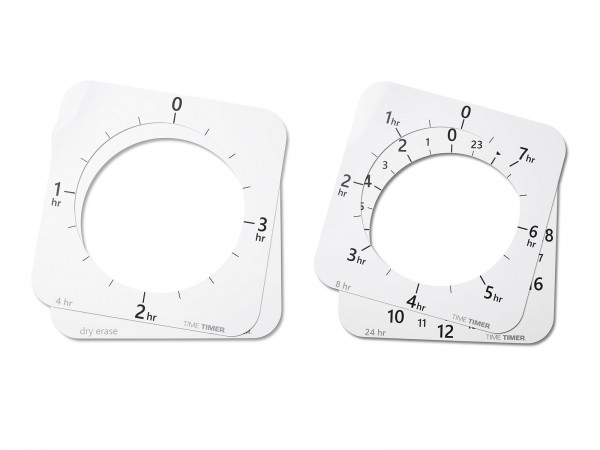 TimeTimer MAX - 4 Schablonen