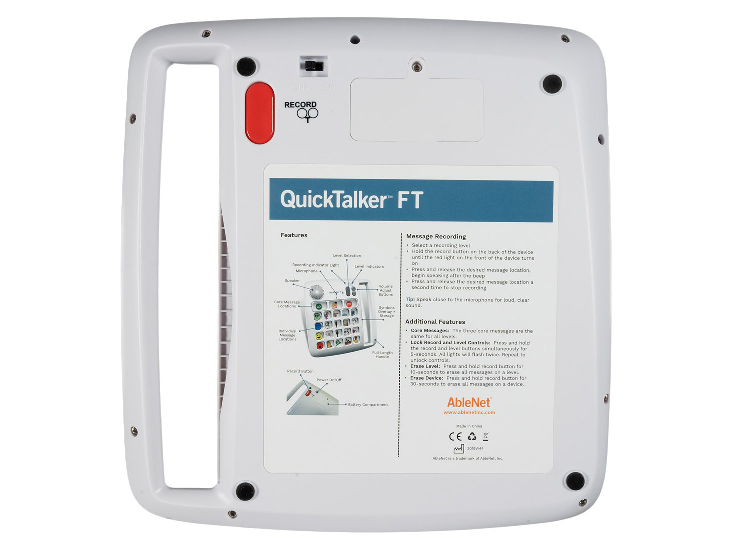 QuickTalker 12 | Feather Touch | Active Communication