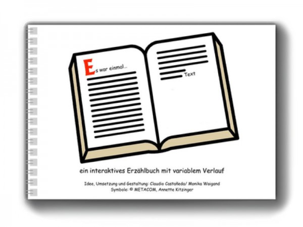 variables Erzählbuch - Blanko