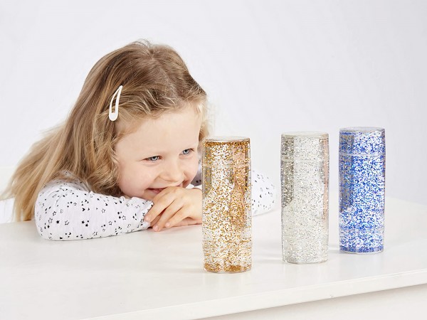 Sensorischer Glitzersturm - Beobachten Entschpannen Verfolgen sehen