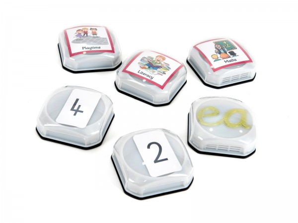 Boutons lumineux - Lot de 6