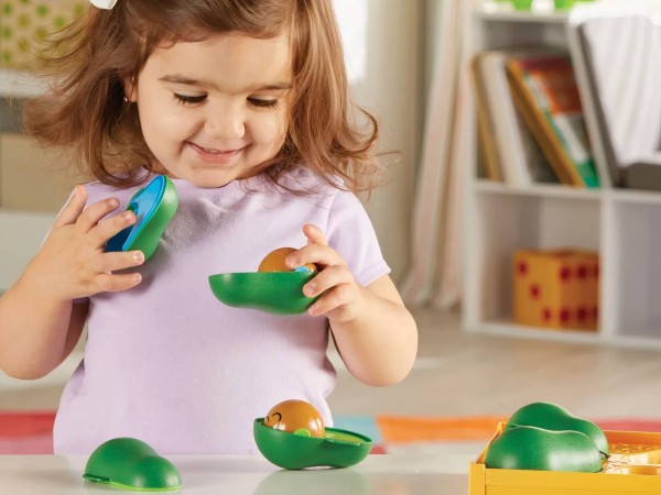 farbige Gefühls-Avocados (4er Set)