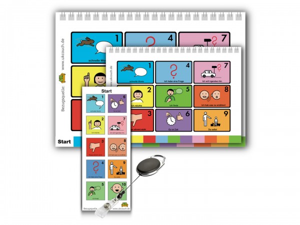 Flip Kommunikationsbuch Set