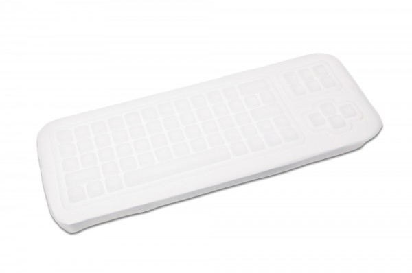 Clevy Tastatur II: Tastaturabdeckung transparent