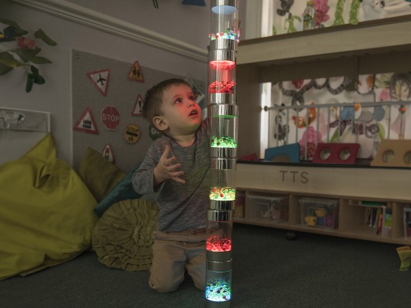 Leuchtende Schüttelrollen