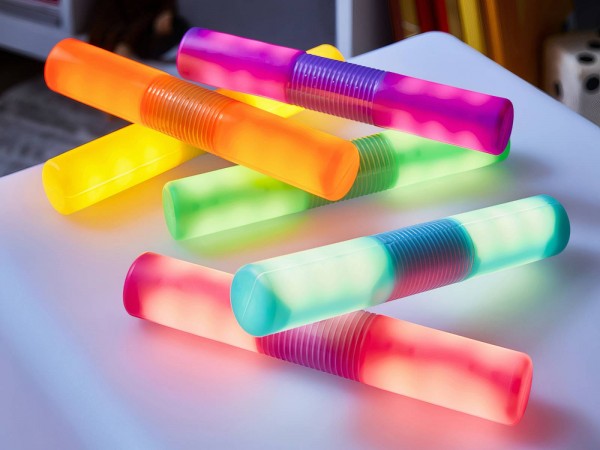 Leuchtende Zylinder (12er Set)