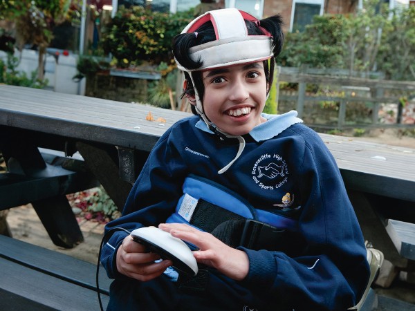 Bouton vibrant et éclairé