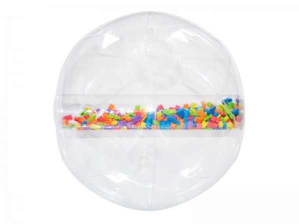 Transparenter Spielball