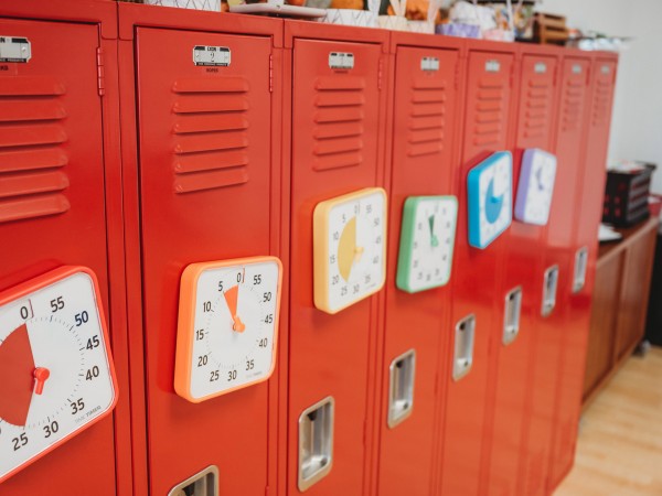 TimeTimer Mittel - 6 Stück farbig