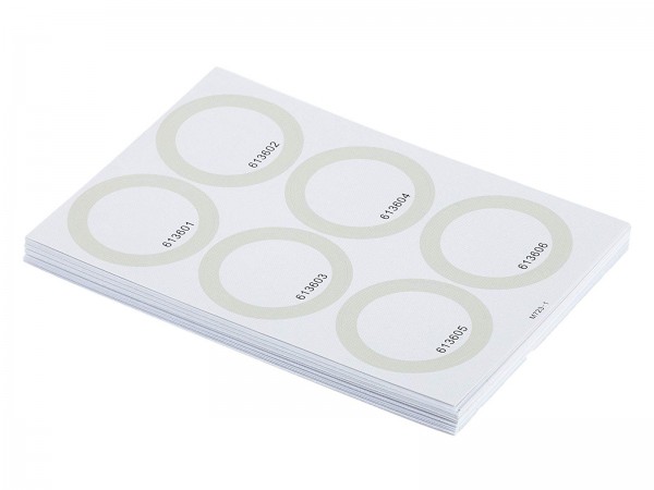 204 extra grosse XXL-Aufkleber (102 Papier + 102 Transparent)