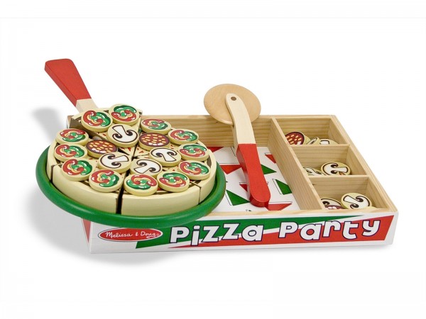 Pizza-Set Holz Mamma Mia!