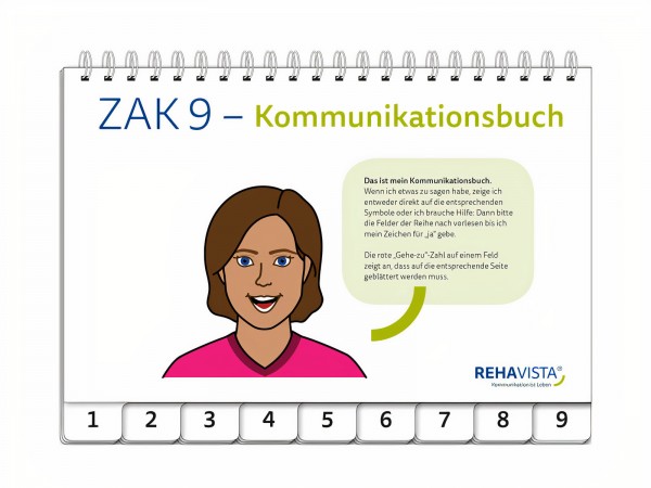 ZAK 9 Kommunikationsbuch Damen