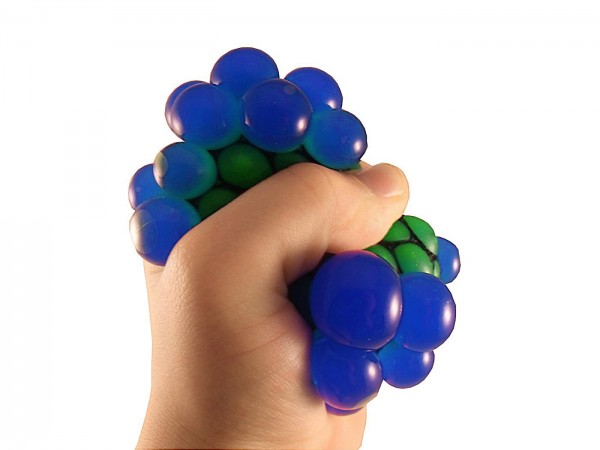 Balle à bulles colorées