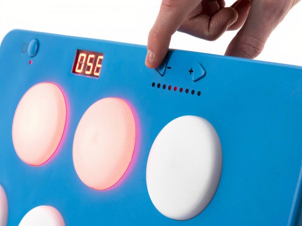 Leuchtendes Reaktionsspiel