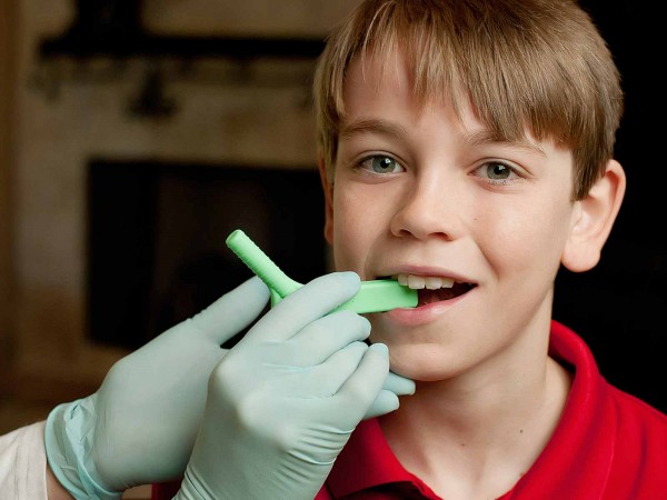 Y-Chew - Mundmotorischer Kauknochen (hellblau)