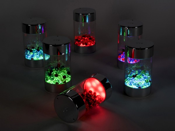 Leuchtende Schüttelrollen